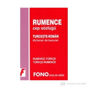 Fono Yayınları Rumence Cep Sözlüğü Rumence