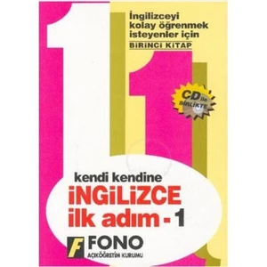 Fono Yayınları Kendi Kendine İngilizce İlk Adım-1 Cd'li