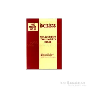Fono Yayınları Modern Sözlük (İngilizce/Türkçe - Türkçe/İngilizce)