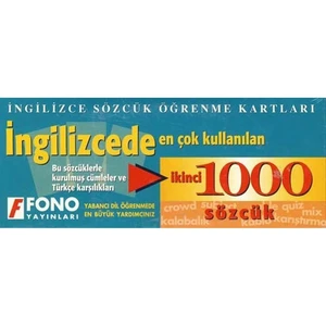 Fono Yayınları Fono İngilizcede En Çok Kullanılan İkinci 1000 Sözcük