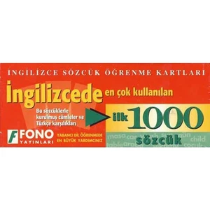 Fono Yayınları Fono İngilizcede En Çok Kullanılan İlk 1000 Sözcük