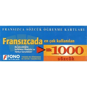 Fono Yayınları FONO Fransızcada En Çok Kullanılan 1000 Sözcük
