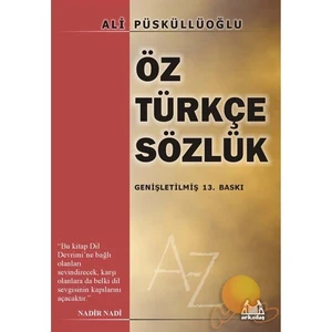 ÖZ TÜRKÇE SÖZLÜK