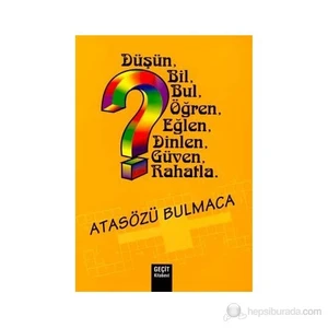 Atasözü Bulmaca