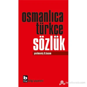 Osmanlıca Türkçe Sözlük