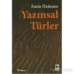 Yazınsal Türler - Emin Özdemir
