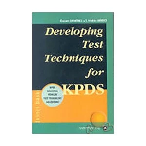 Hacettepe Taş Kitapçılık Developing Test Techniques For Kpds