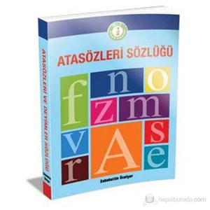 Atasözleri - Deyimler Sözlüğü