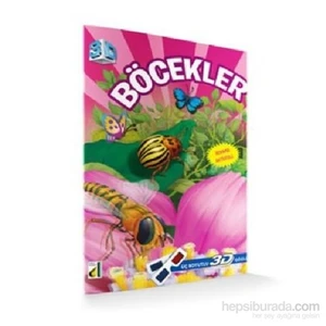 3D Böcekler-Üç Boyutlu 3D Gözlük İle