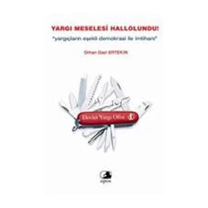 Yargı Meselesi Halloldu