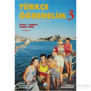 Engin Yayınevi Türkçe Öğrenelim 3 Turkish - English Glossary / Türçe - İngilizce Anahtar Kitap - Vcd'Si Ayrıca Sat-Mehmet Hengirmen