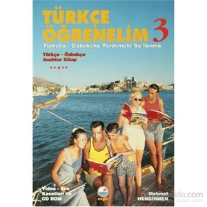 Engin Yayınevi Türkçe Öğrenelim 3 / Türkçe - Özbekçe Anahtar Kitap - Turkcha -O'Zbekcha Yordomchi Qo'Llanma-Mehmet Hengirmen