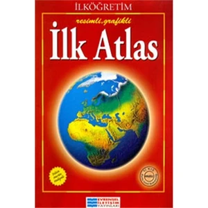 Evrensel İletişim Yayınları İlköğretim Resimli Grafikli İlk Atlas