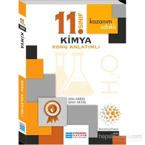 Evrensel İletişim Yayınları 11.Sınıf  Kimya Konu Anlatımlı