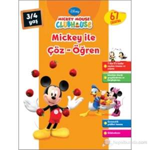 Mickey İle Çöz Öğren 3-4 Yaş