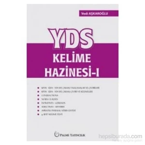 Palme Yayıncılık YDS Kelime Hazinesi 1