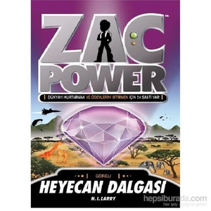 Zac Power Serisi 10 Heyecan Dalgası-H. I. Larry