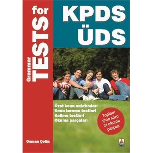 Delta Kültür Yayınevi Grammar Tests For Kpds & Üds-Osman Çetin