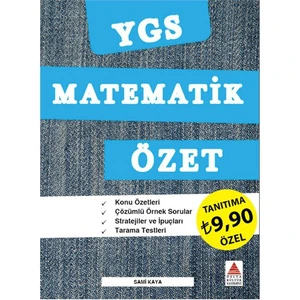 Delta Kültür Yayınevi Delta YGS Matematik Özet - Sami Kaya