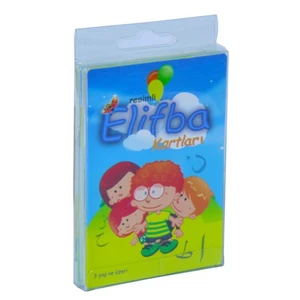 Resimli Elifba Kartları (Cep Boy)
