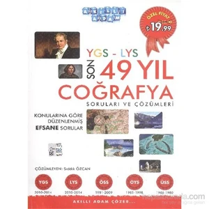 Akıllı Adam Ygs-Lys Son 51 Yıl Coğrafya Soruları Ve Çözümleri