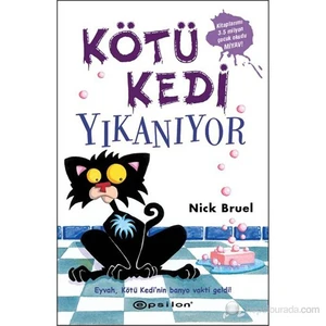 Kötü Kedi Yıkanıyor - Nick Bruel