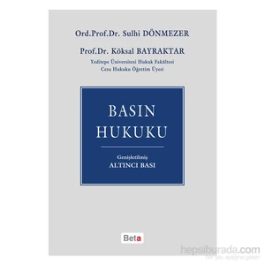 Basın Hukuku-Köksal Bayraktar