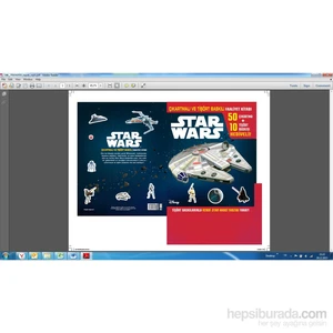 Disney Starwars: Çıkartmalı Ve Tişört Baskılı Faaliyet Kitabı