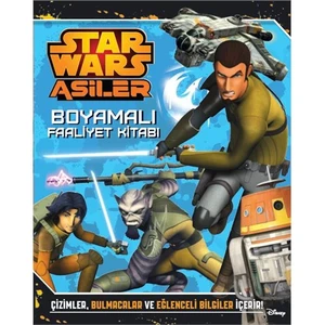 Starwars Asiler Boyamalı Faaliyet Kitabı