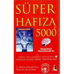 Süper Hafıza 5000 Kırmızı Kitap (Cd'li)