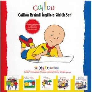 Caillou Resimli İngilizce Sözlük Seti