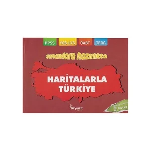 Beyazıt Yayınları Haritalarla Türkiye (Açıklamasız)-Ahmet Karakılıç