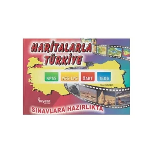 Beyazıt Yayınları Haritalarla Türkiye (Açıklamalı)-Ahmet Karakılıç