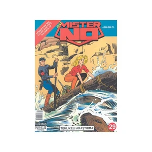 Yeni Mister No  Sayı: 29 Tehlikeli Araştırma-Alberto Ongaro