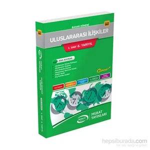 Murat Yayınları Açıköğretim 5661 Uluslararası İlişkiler 3. Sınıf 6. Yarıyıl
