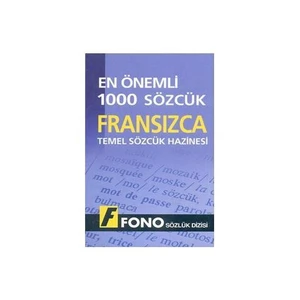 Fono Yayınları Fono En Önemli 1000 Sözcük - Fransızca Temel Sözcük Hazinesi
