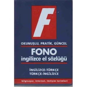 Fono Yayınları Fono İngilizce El Sözlüğü