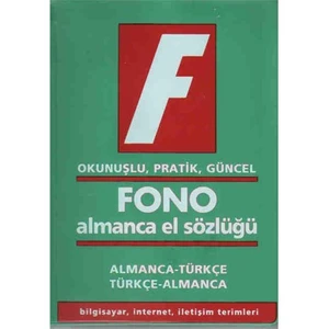 Fono Yayınları Fono Almanca El Sözlüğü