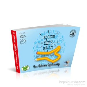 İhtiyaç Öabt 2016 Fen Ve Teknoloji Öğretmenliği Hocamın Ders Notları