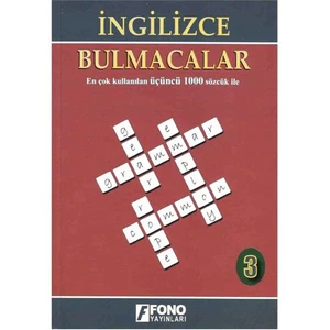 Fono Yayınları İngilizce Bulmacalar 3. Kitap (En Çok Kullanılan İkinci 1000