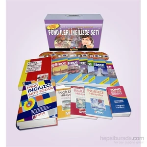 Fono Yayınları Fono İleri İngilizce Seti (12 Kitap+6 Cd)