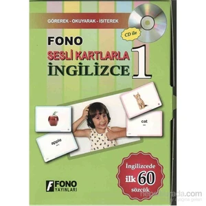 Fono Yayınları Fono Sesli Kartlarla İngilizce 1 Cd'li