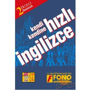 Fono Kendi Kendine Hızlı İngilizce 2.Basamak (2 Kitap + 2 Cd)