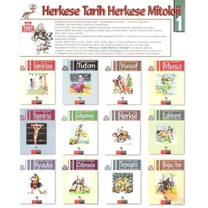 Herkese Tarih Herkese Mitoloji Set 1 (12 Kitap) - Albert Hirsch