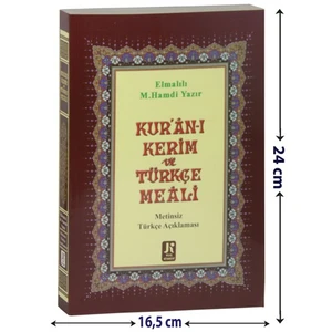 Kur’An-I Kerim Türkçe Meali Metinsiz (Orta Boy)