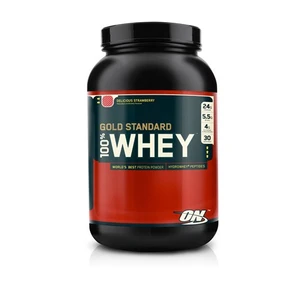Optimum Nutrition %100 Whey Protein Gold Standart Strawberry (Çilek) 2lbs./ 908 gr
