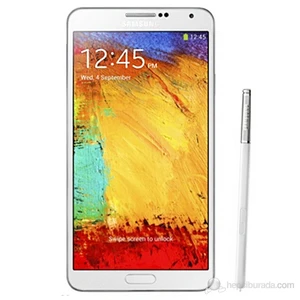 Galaxy Note 3 N9000 (Samsung Türkiye Garantili) Beyaz