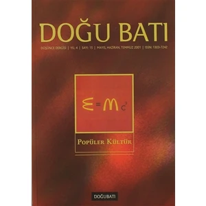Doğu Batı Düşünce Dergisi Sayı: 15 Popüler Kültür