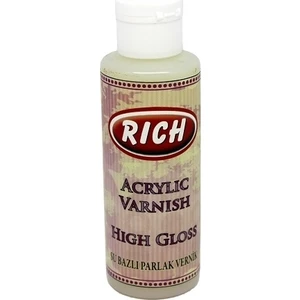 High Gloss Su Bazlı Parlak Vernik 130 cc