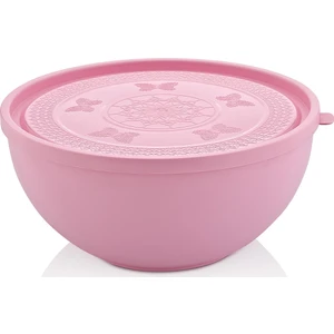 Yuvarlak Küçük Boy Kapaklı Saklama Kabı (2,5 Lt.)